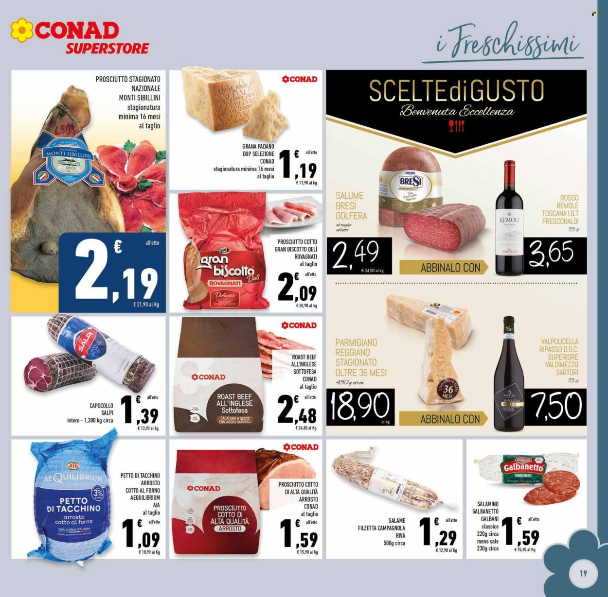 Volantino Conad Superstore - 24/7/2024 - 6/8/2024. Pagina 19