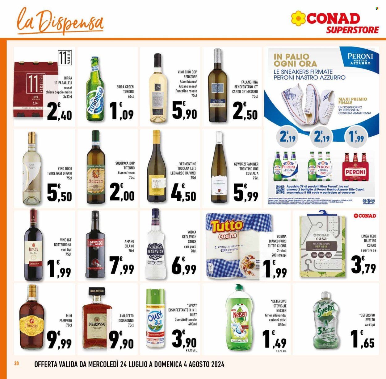 Volantino Conad Superstore - 24/7/2024 - 6/8/2024. Pagina 30