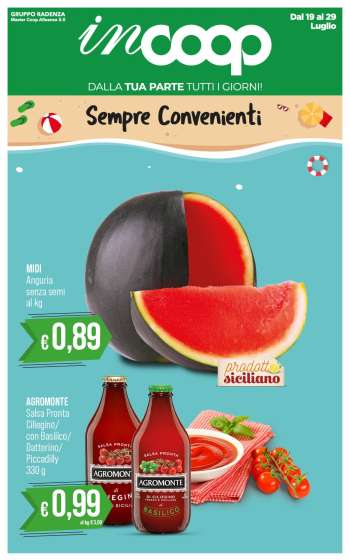 Volantino Coop - 19/7/2024 - 29/7/2024.