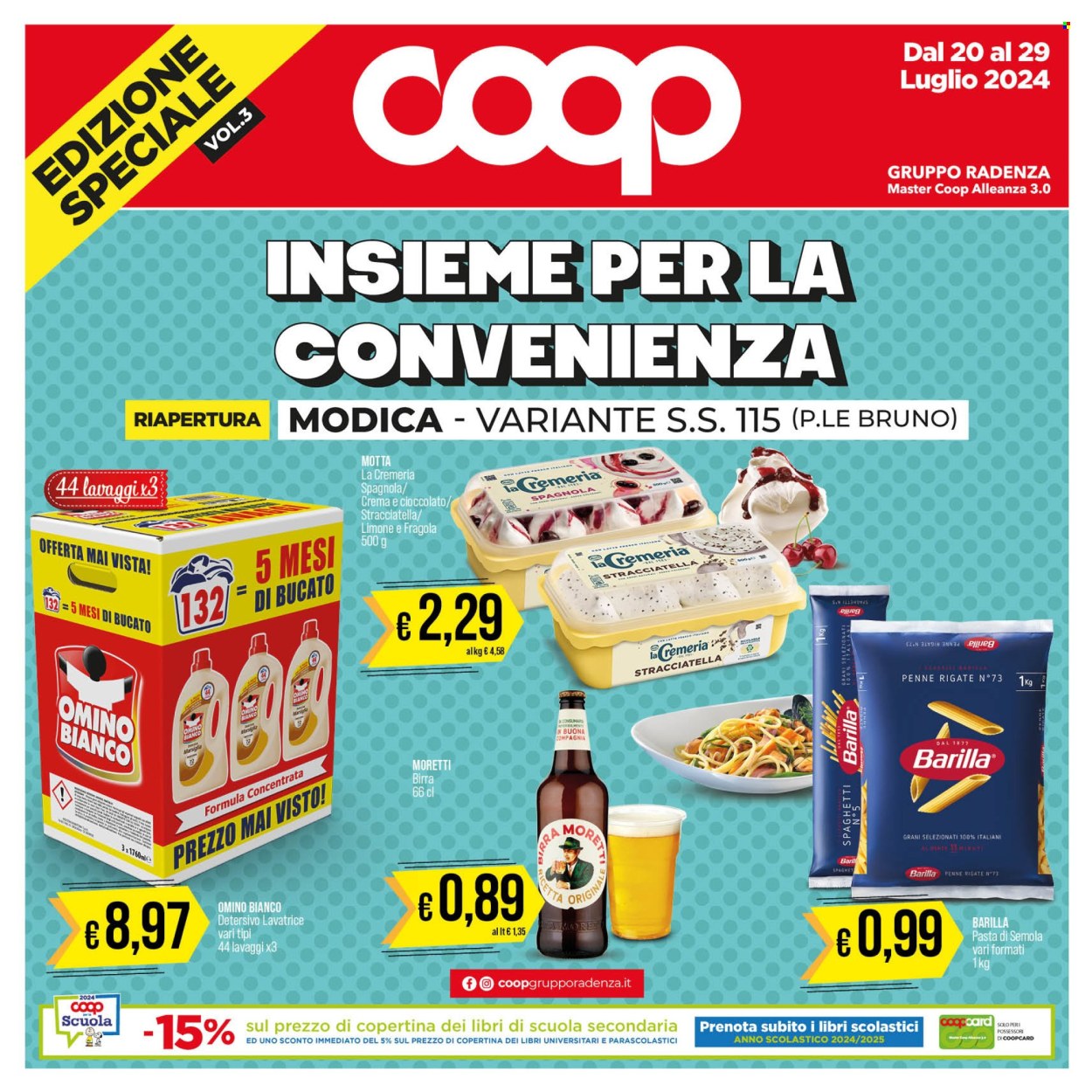 Leták Coop - 19.7.2024 - 29.7.2024. Strana 1