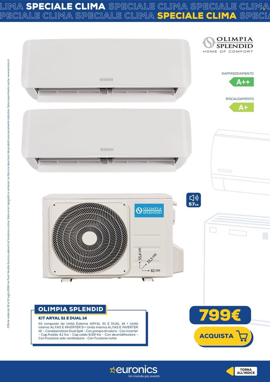 Volantino Euronics - 19/7/2024 - 31/7/2024. Pagina 19