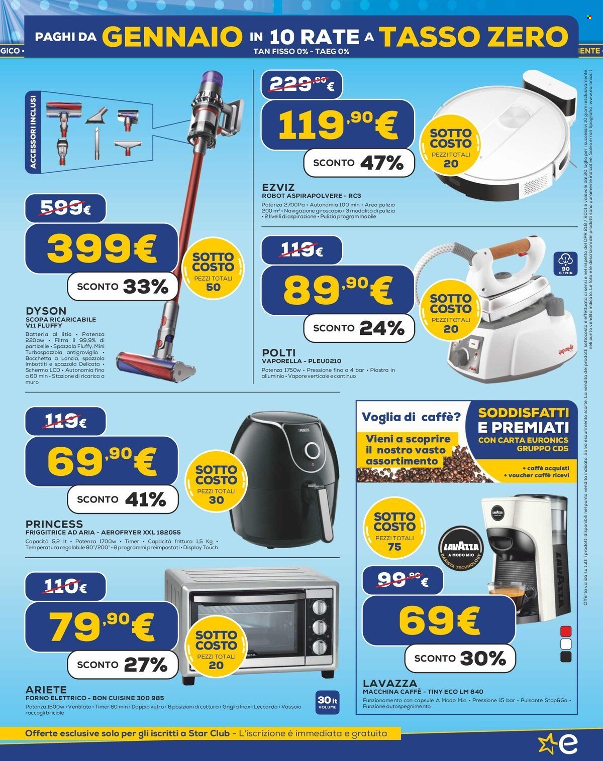 Volantino Euronics - 20/7/2024 - 31/7/2024. Pagina 11