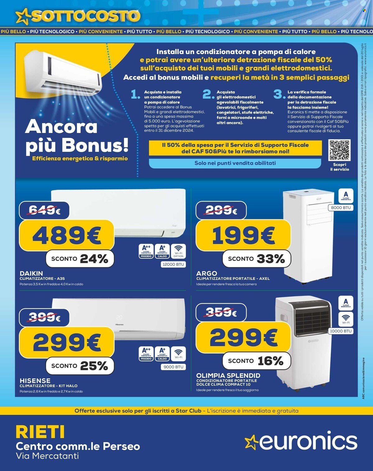 Volantino Euronics - 20/7/2024 - 31/7/2024. Pagina 12