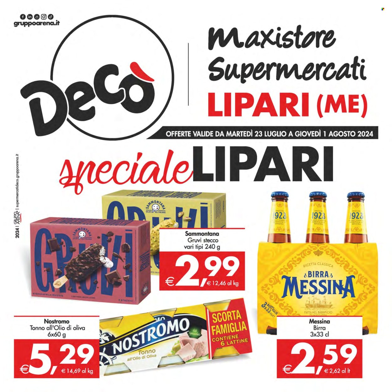 Volantino Deco - 23/7/2024 - 1/8/2024. Pagina 1
