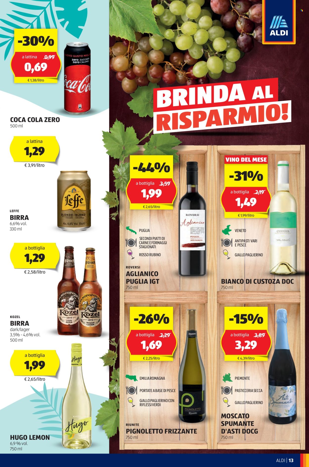 Volantino Aldi - 29/7/2024 - 4/8/2024. Pagina 13