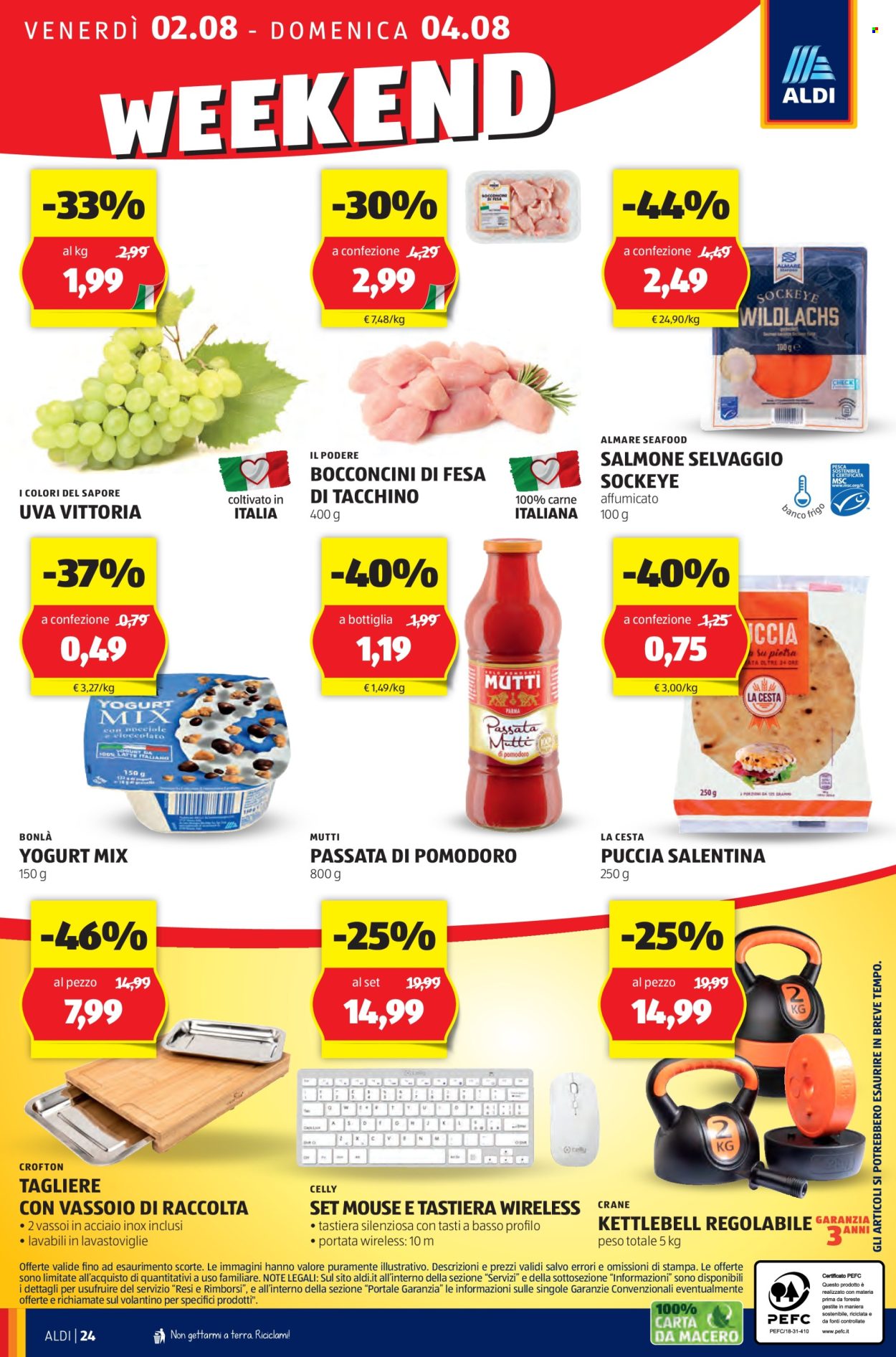 Volantino Aldi - 29/7/2024 - 4/8/2024. Pagina 24