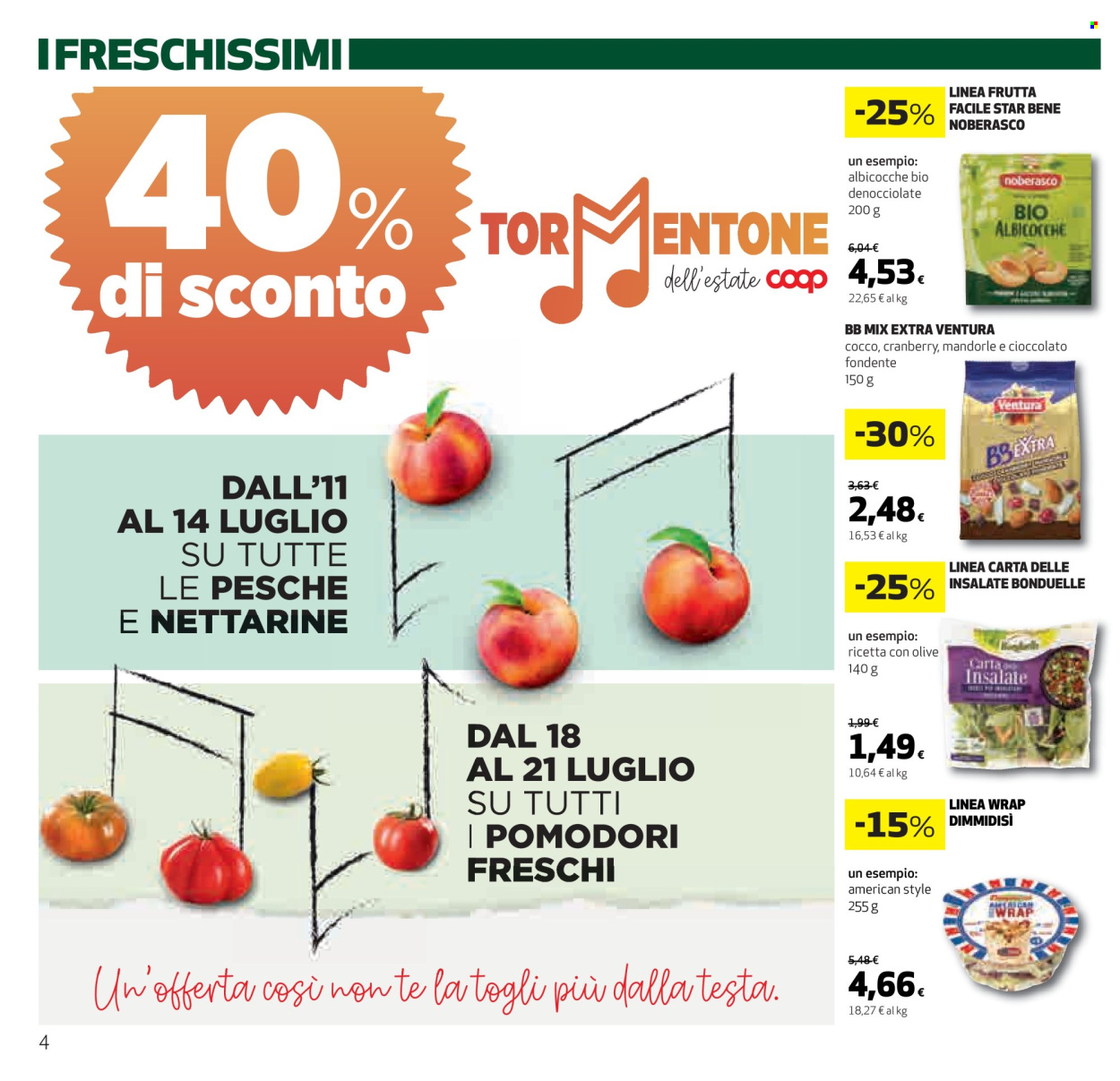 Volantino Coop - 11/7/2024 - 24/7/2024. Pagina 4