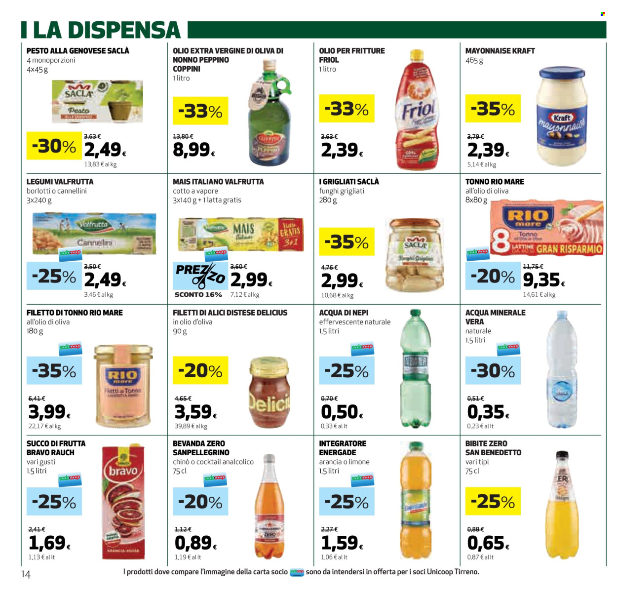 Volantino Coop - 11/7/2024 - 24/7/2024. Pagina 14