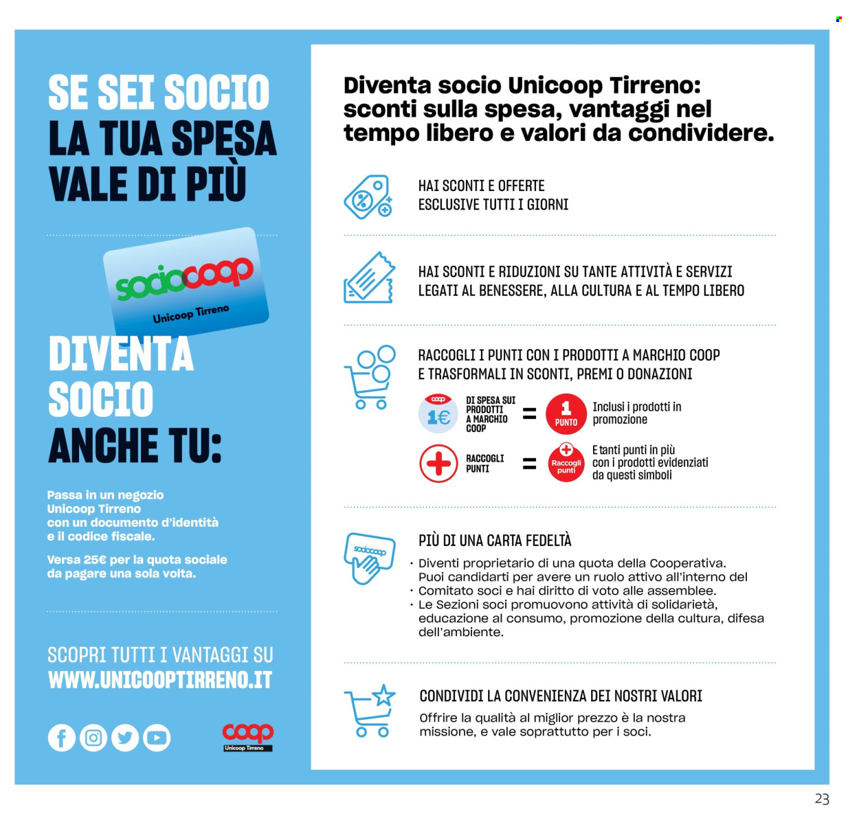 Volantino Coop - 11/7/2024 - 24/7/2024. Pagina 23