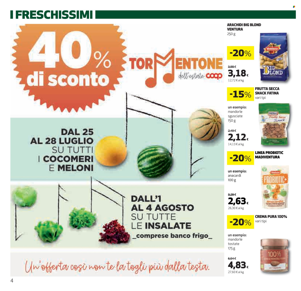 Volantino Coop - 25/7/2024 - 7/8/2024. Pagina 4