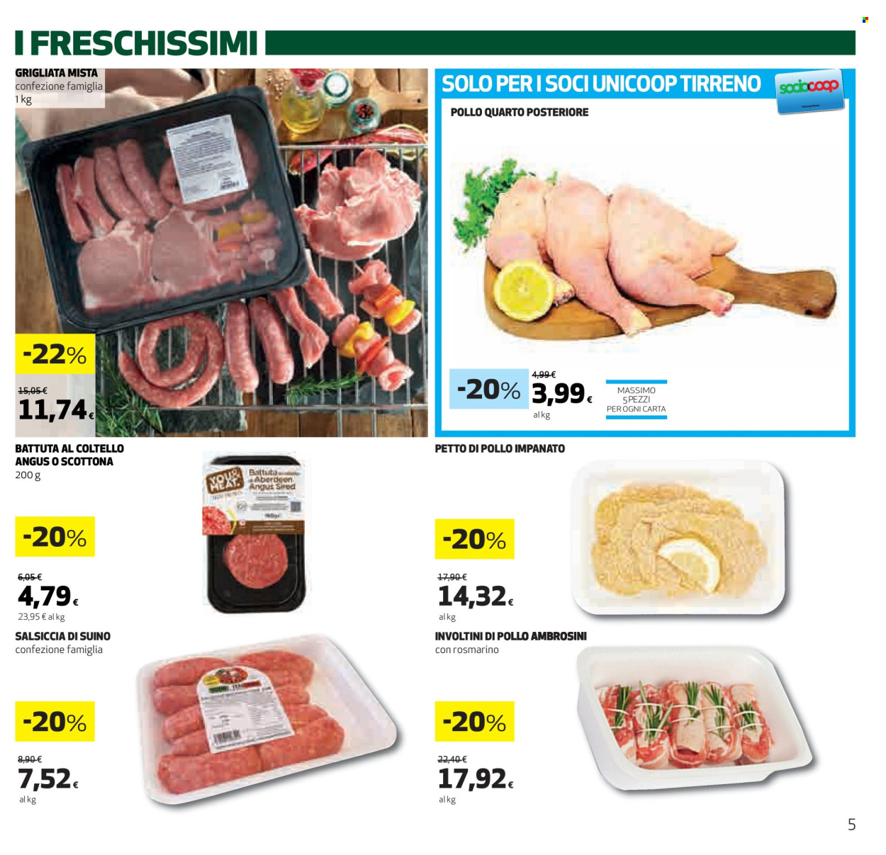 Leták Coop - 25.7.2024 - 7.8.2024. Strana 5