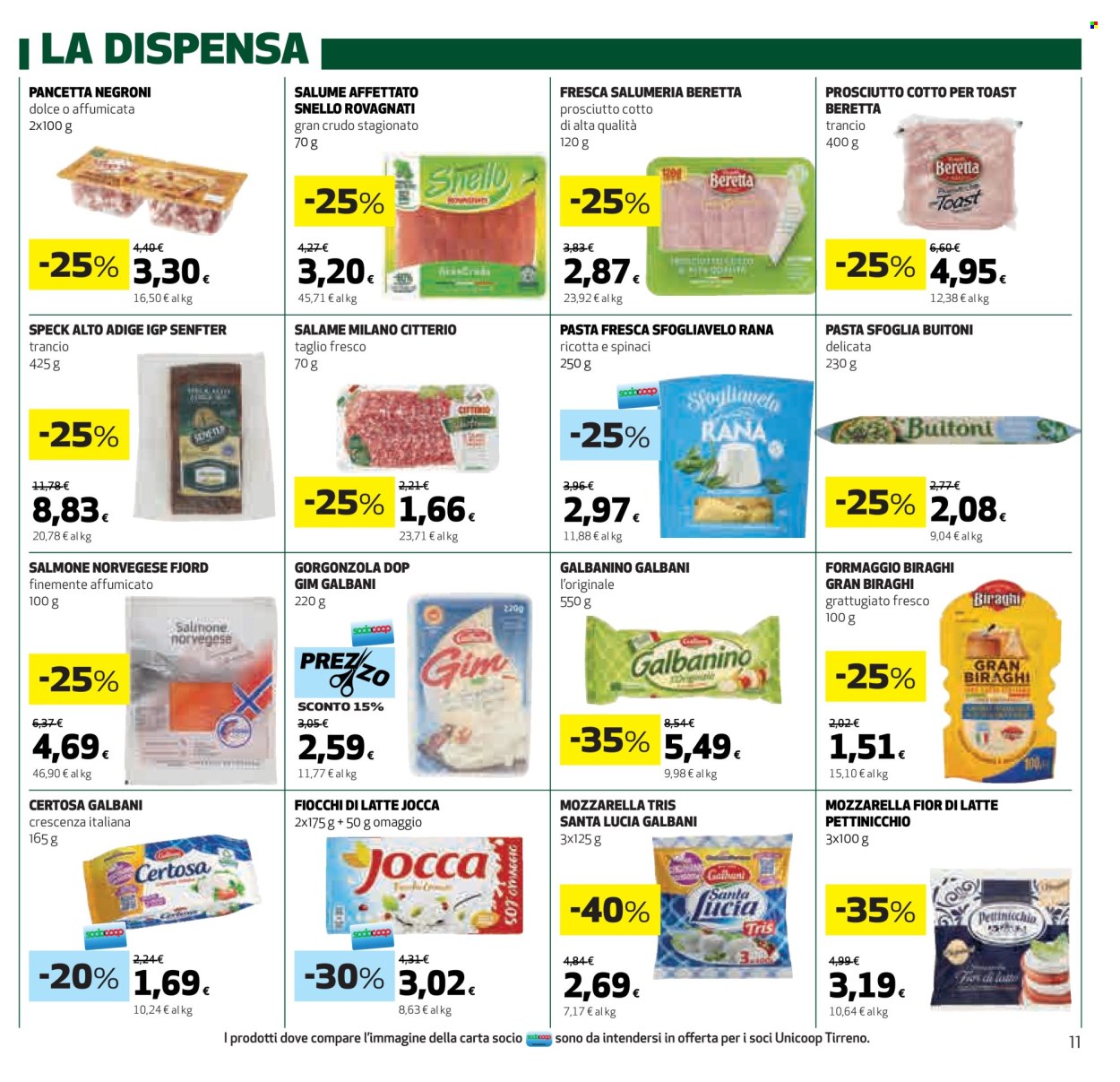 Volantino Coop - 25/7/2024 - 7/8/2024. Pagina 11
