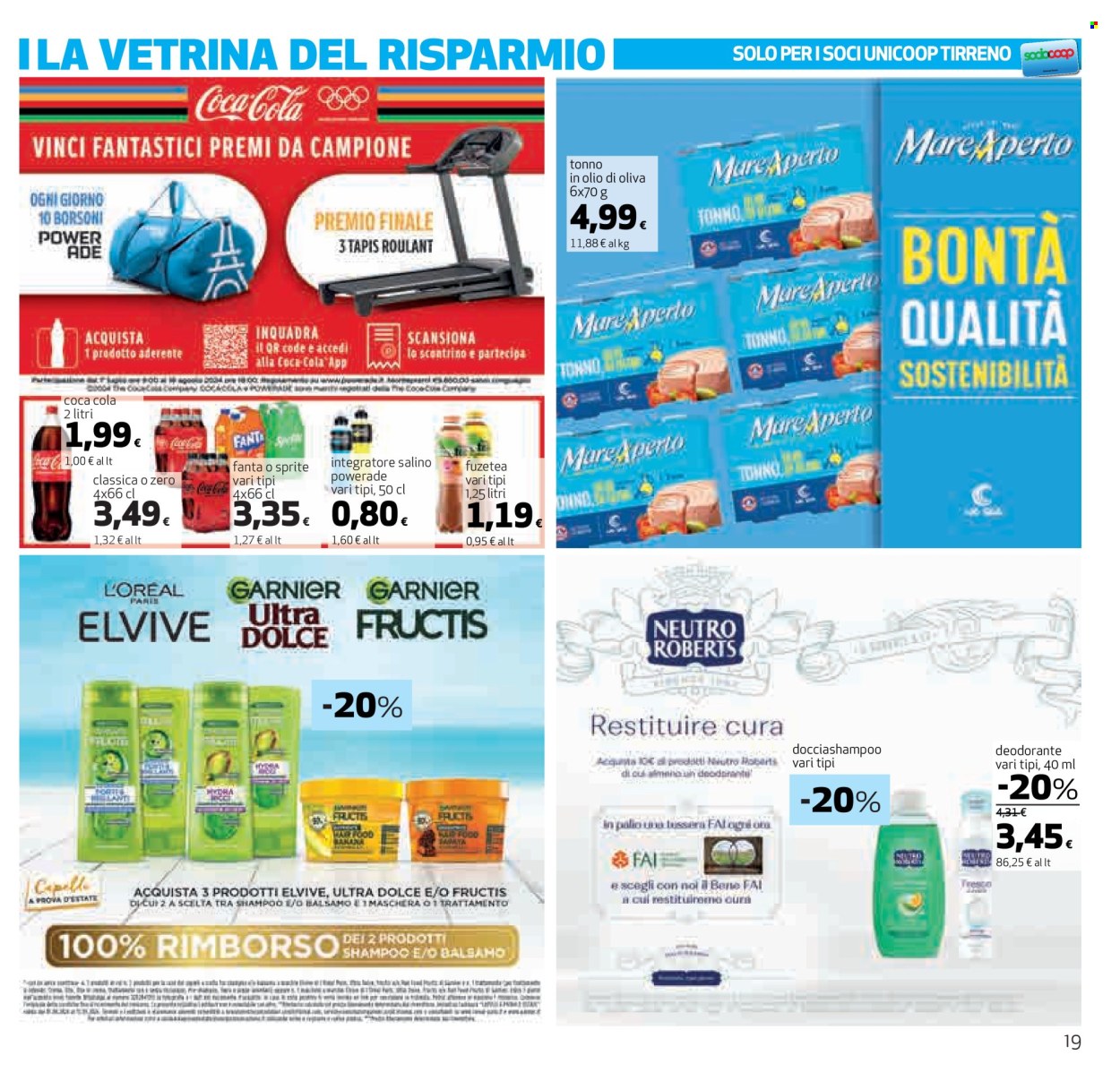 Leták Coop - 25.7.2024 - 7.8.2024. Strana 19