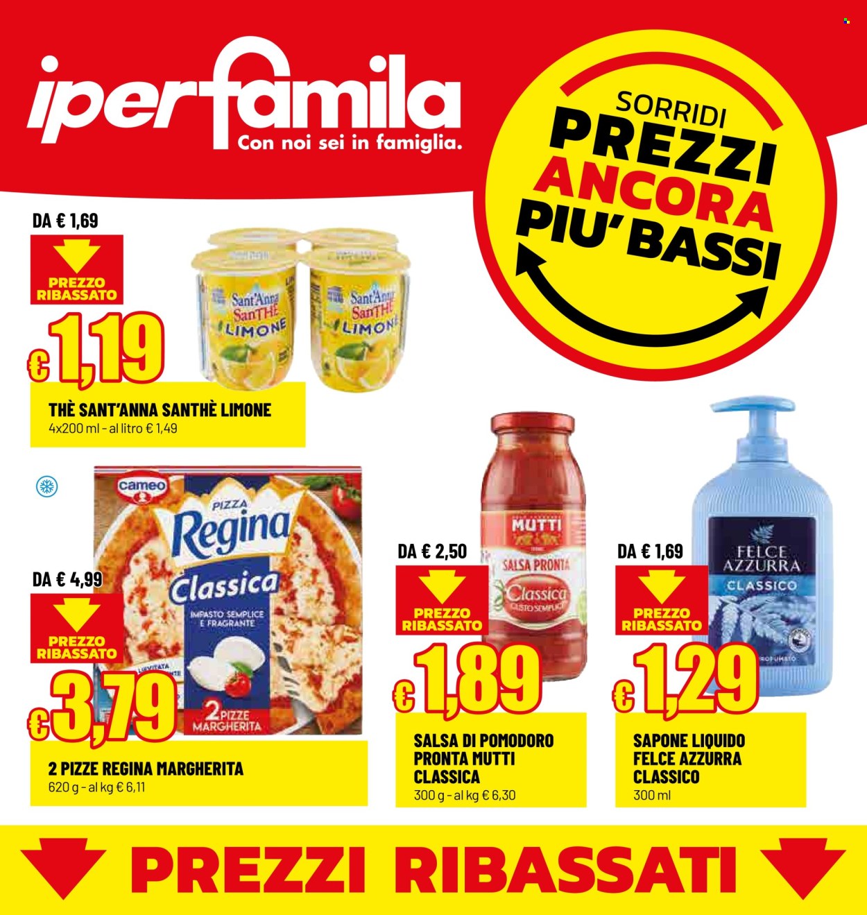 Volantino Famila - 25/7/2024 - 7/8/2024. Pagina 1