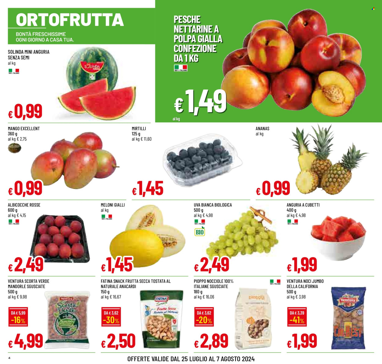 Volantino Famila - 25/7/2024 - 7/8/2024. Pagina 4
