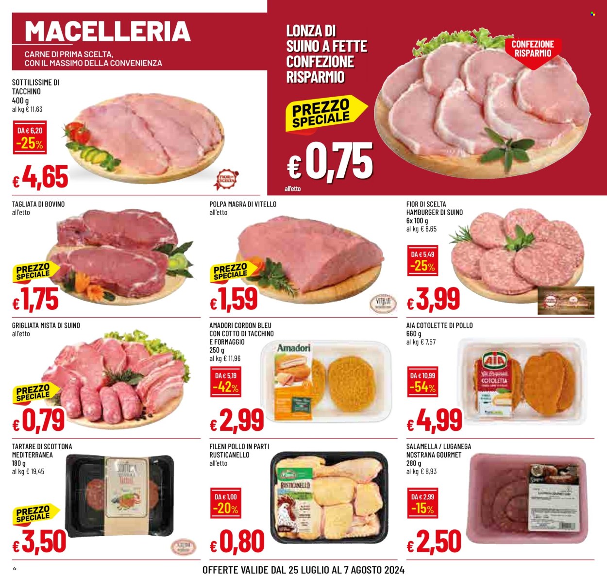 Volantino Famila - 25/7/2024 - 7/8/2024. Pagina 6