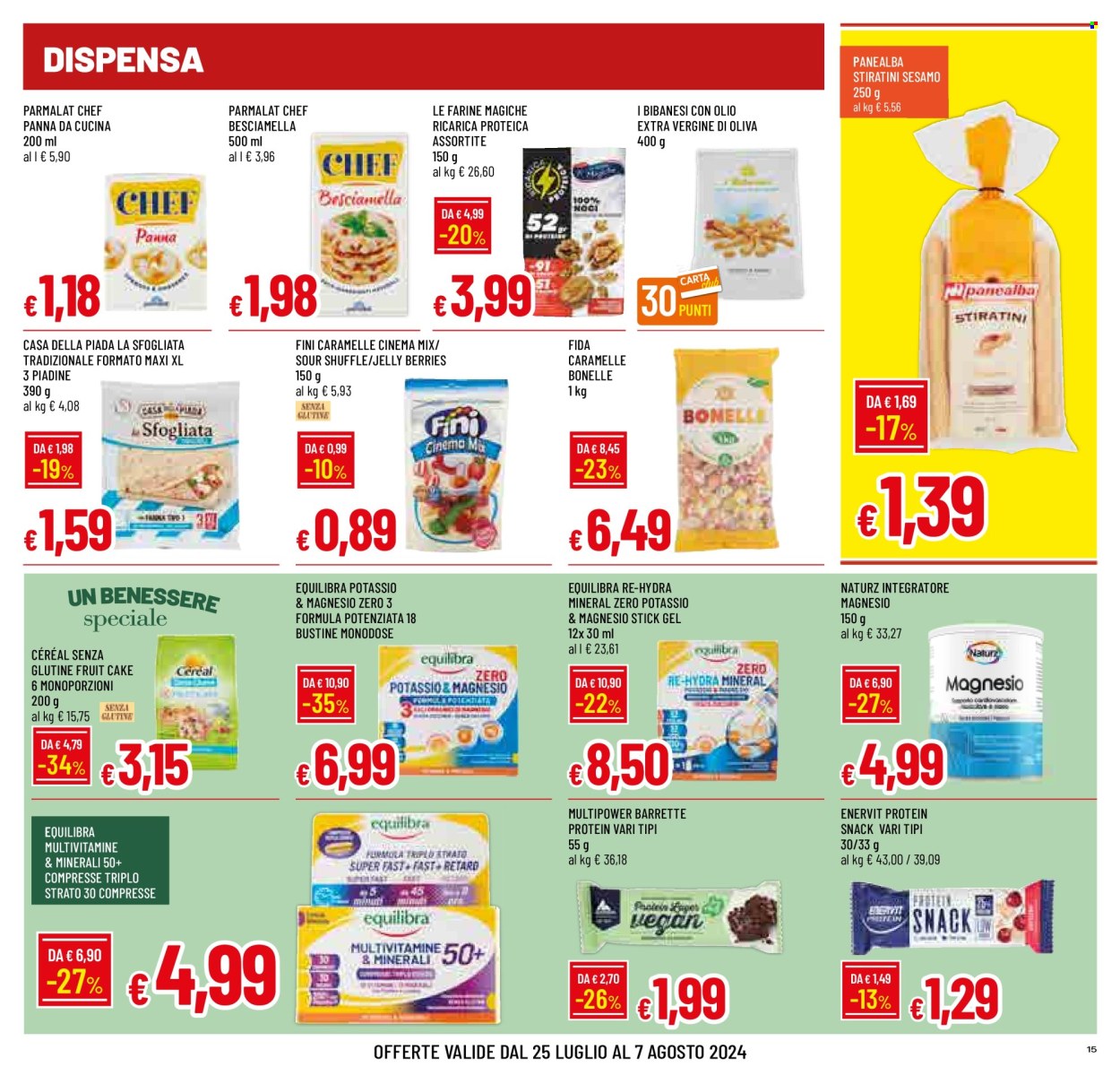 Volantino Famila - 25/7/2024 - 7/8/2024. Pagina 15