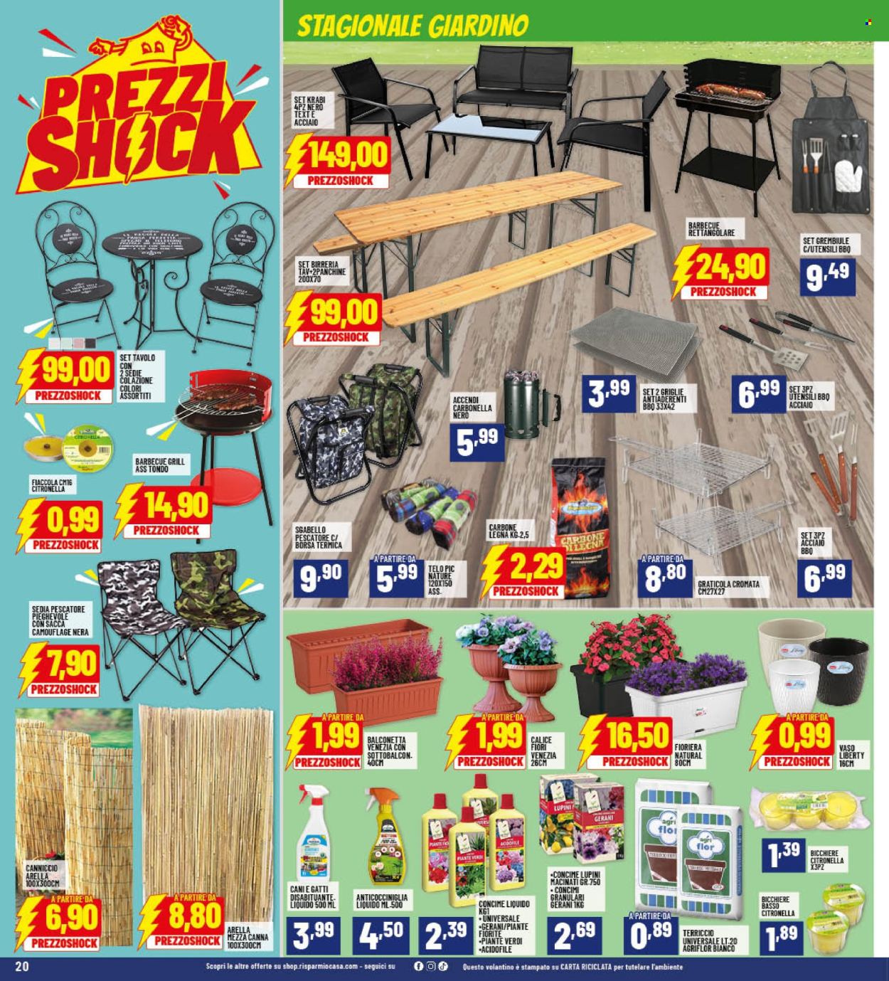 Volantino Risparmio Casa - 25/7/2024 - 10/8/2024. Pagina 20