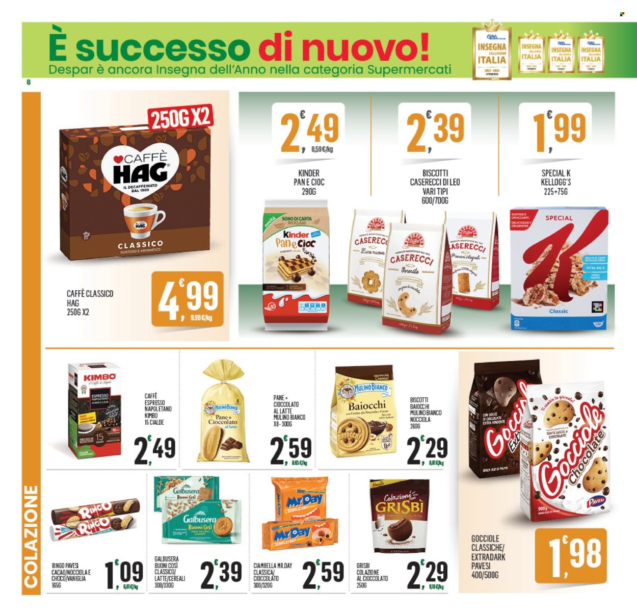 Volantino Despar - 22/7/2024 - 1/8/2024. Pagina 8