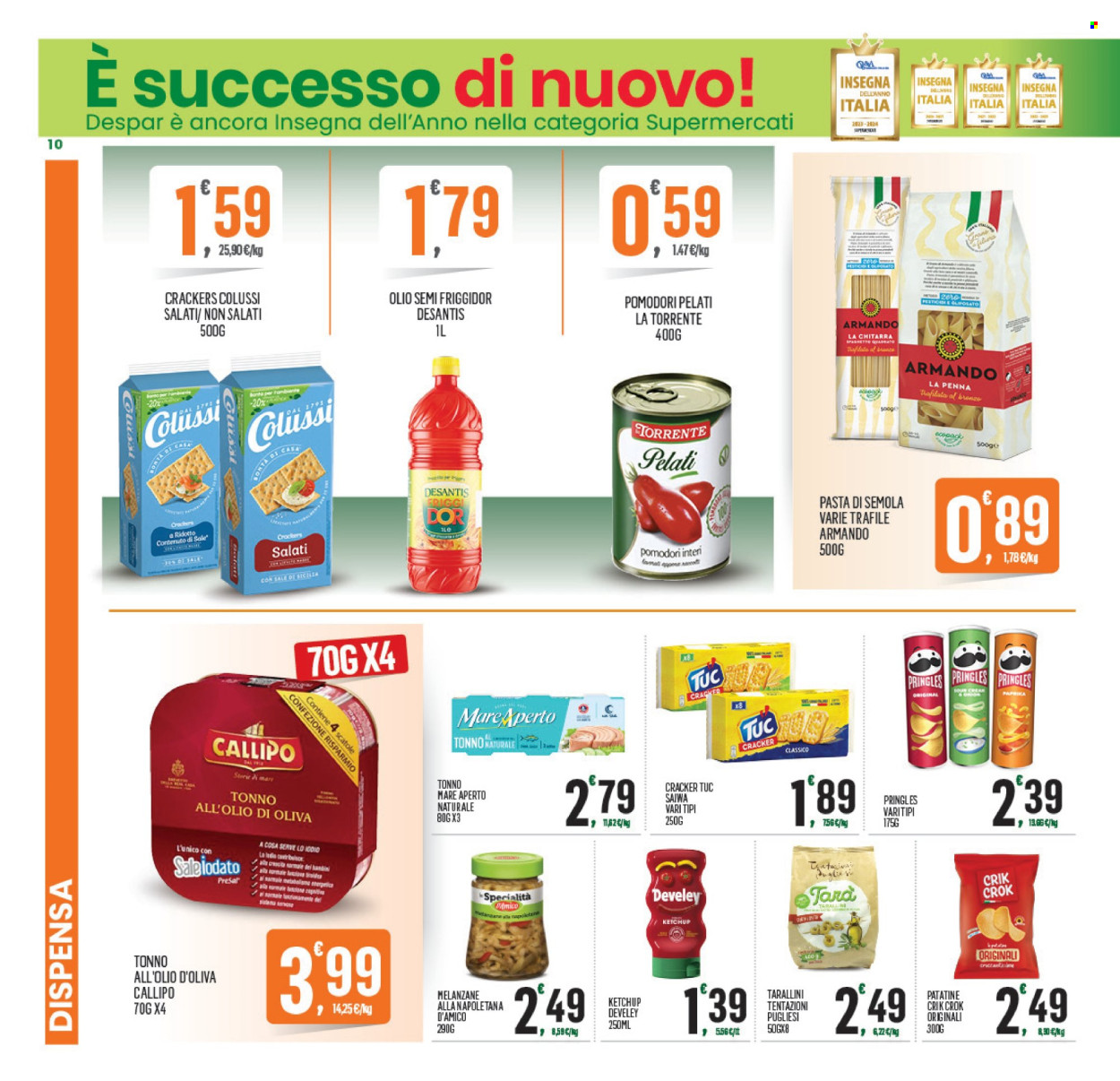 Volantino Despar - 22/7/2024 - 1/8/2024. Pagina 10