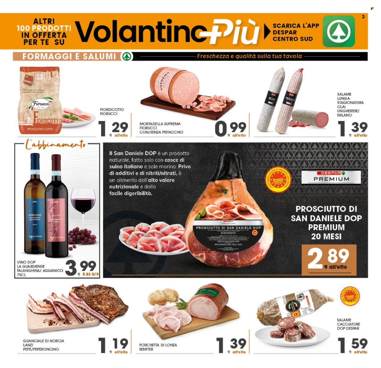 Volantino Eurospar - 22/7/2024 - 1/8/2024. Pagina 3