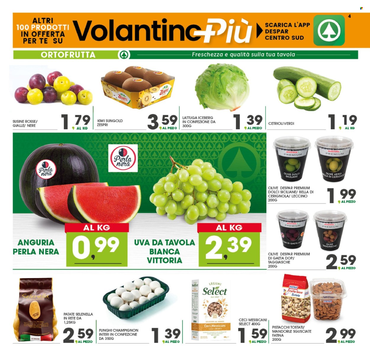 Volantino Eurospar - 22/7/2024 - 1/8/2024. Pagina 4
