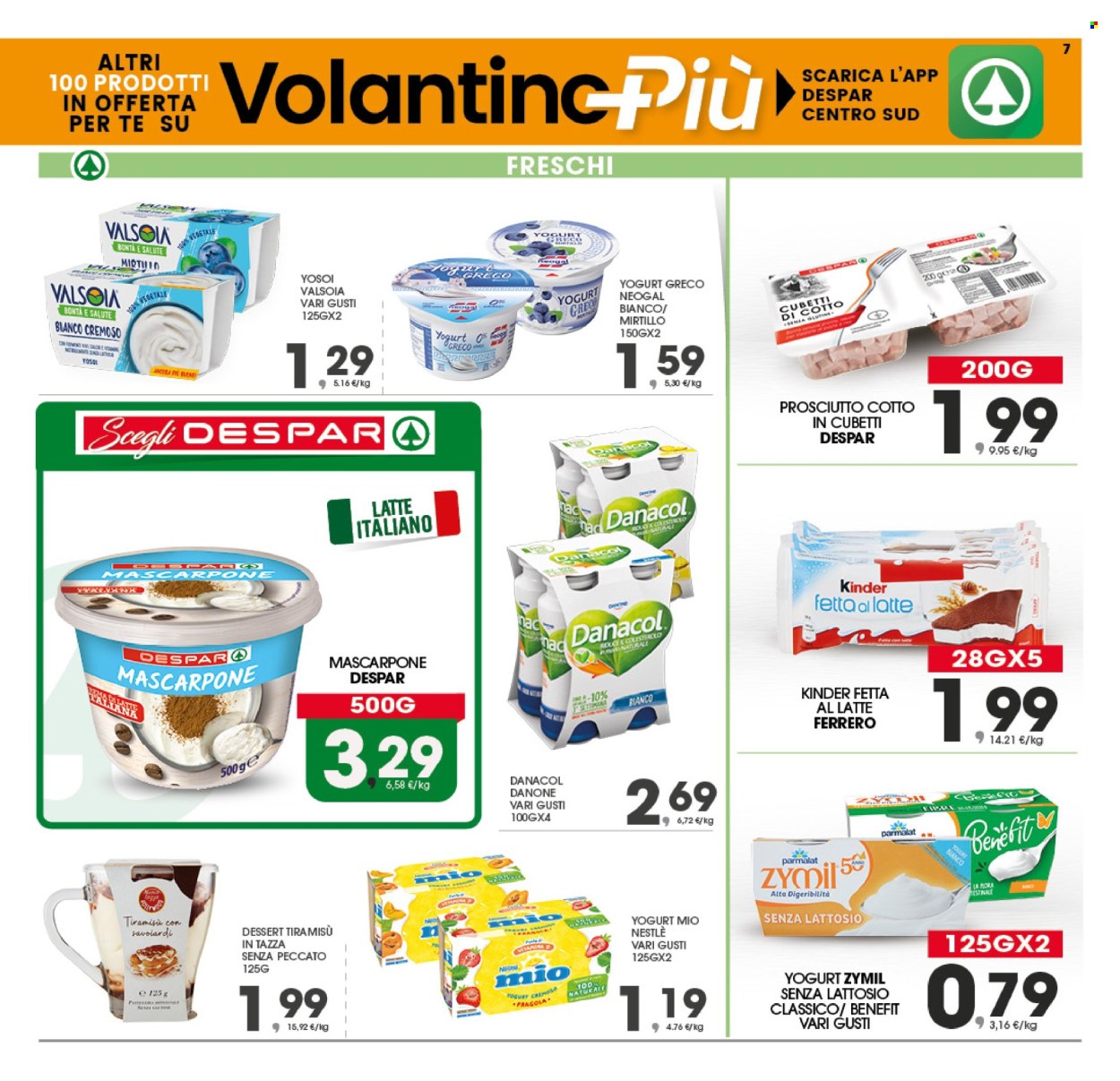 Volantino Eurospar - 22/7/2024 - 1/8/2024. Pagina 7