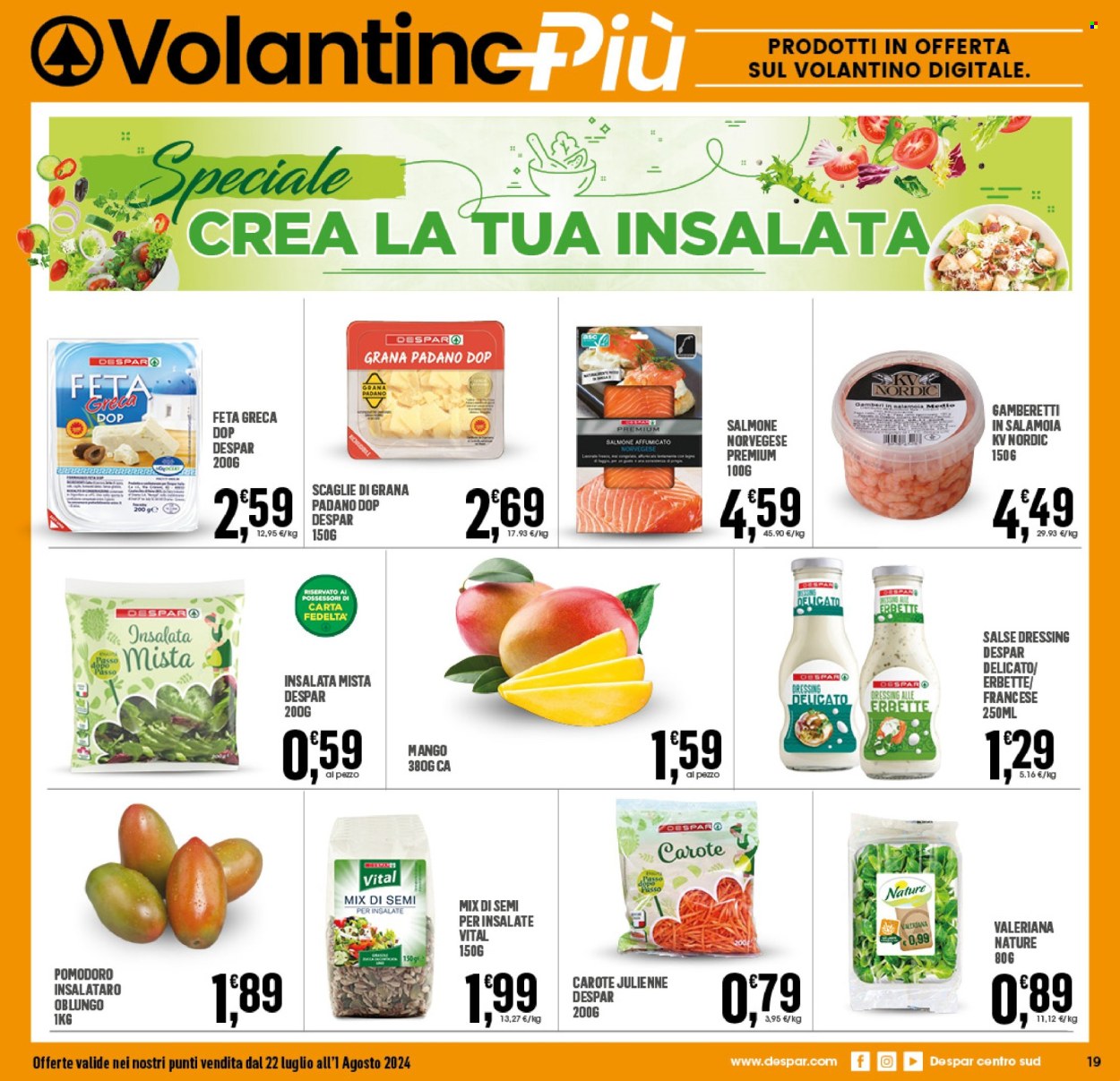 Volantino Eurospar - 22/7/2024 - 1/8/2024. Pagina 19