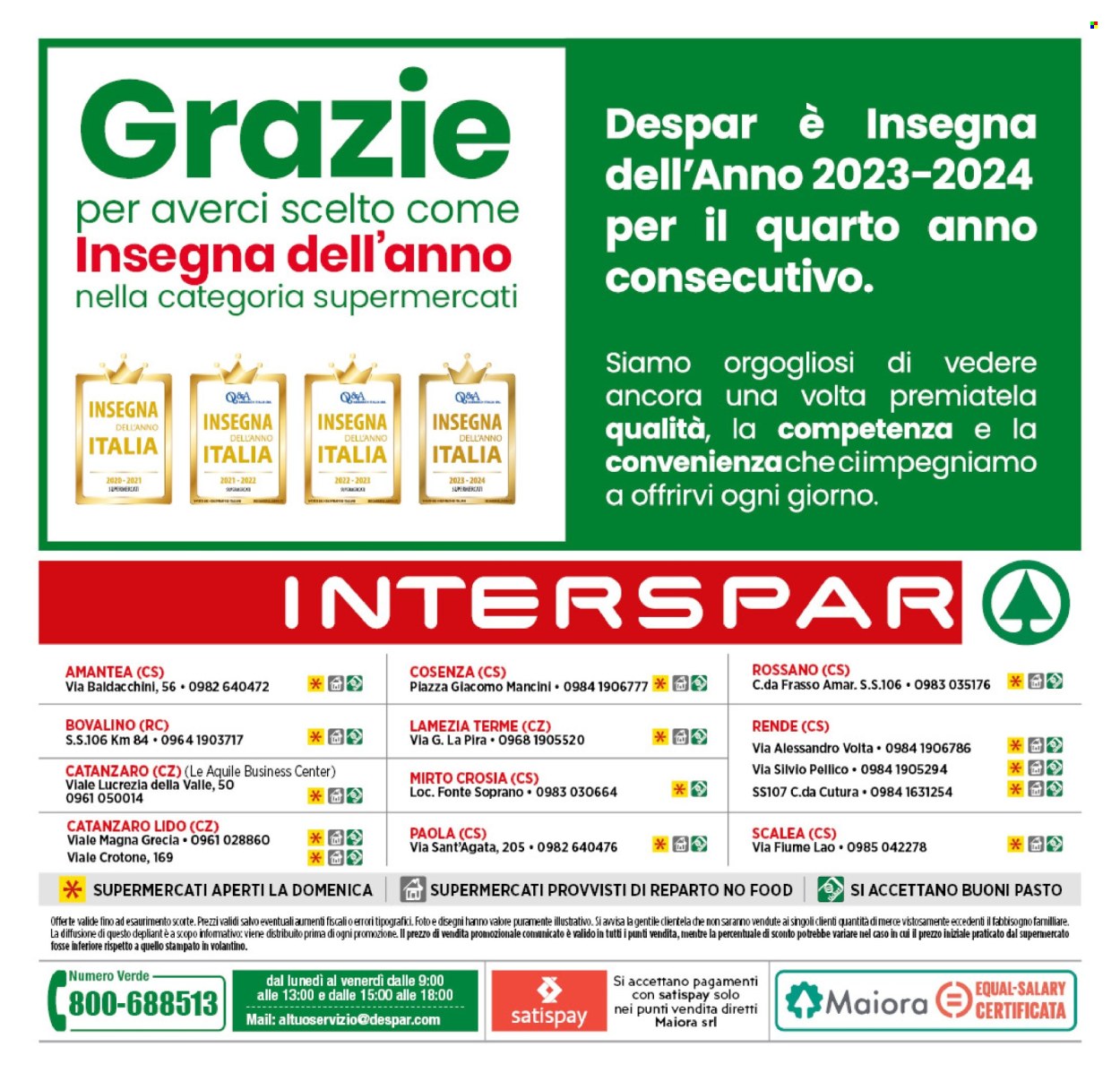 Volantino Interspar - 22/7/2024 - 4/8/2024. Pagina 34