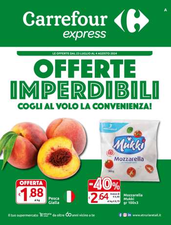 Volantino Carrefour - 23/7/2024 - 4/8/2024.
