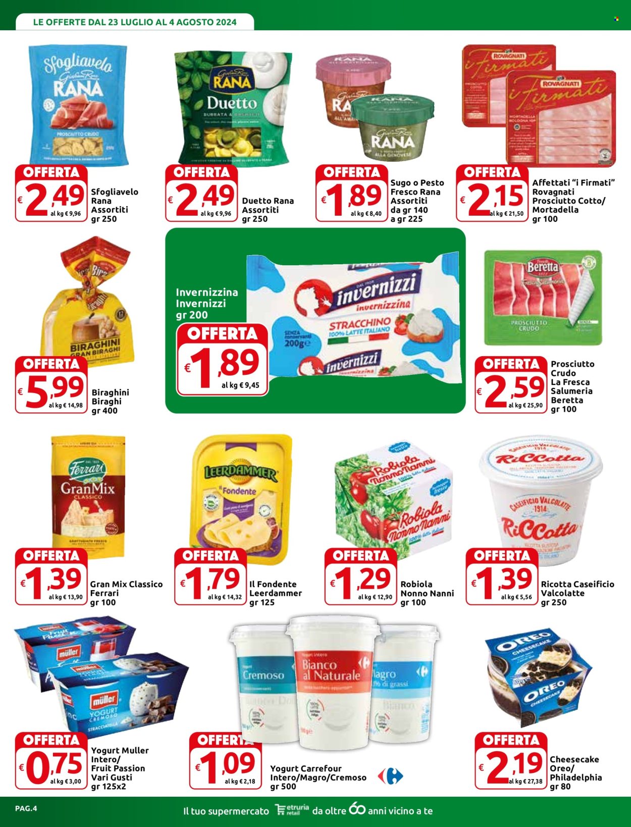 Volantino Carrefour - 23/7/2024 - 4/8/2024. Pagina 4