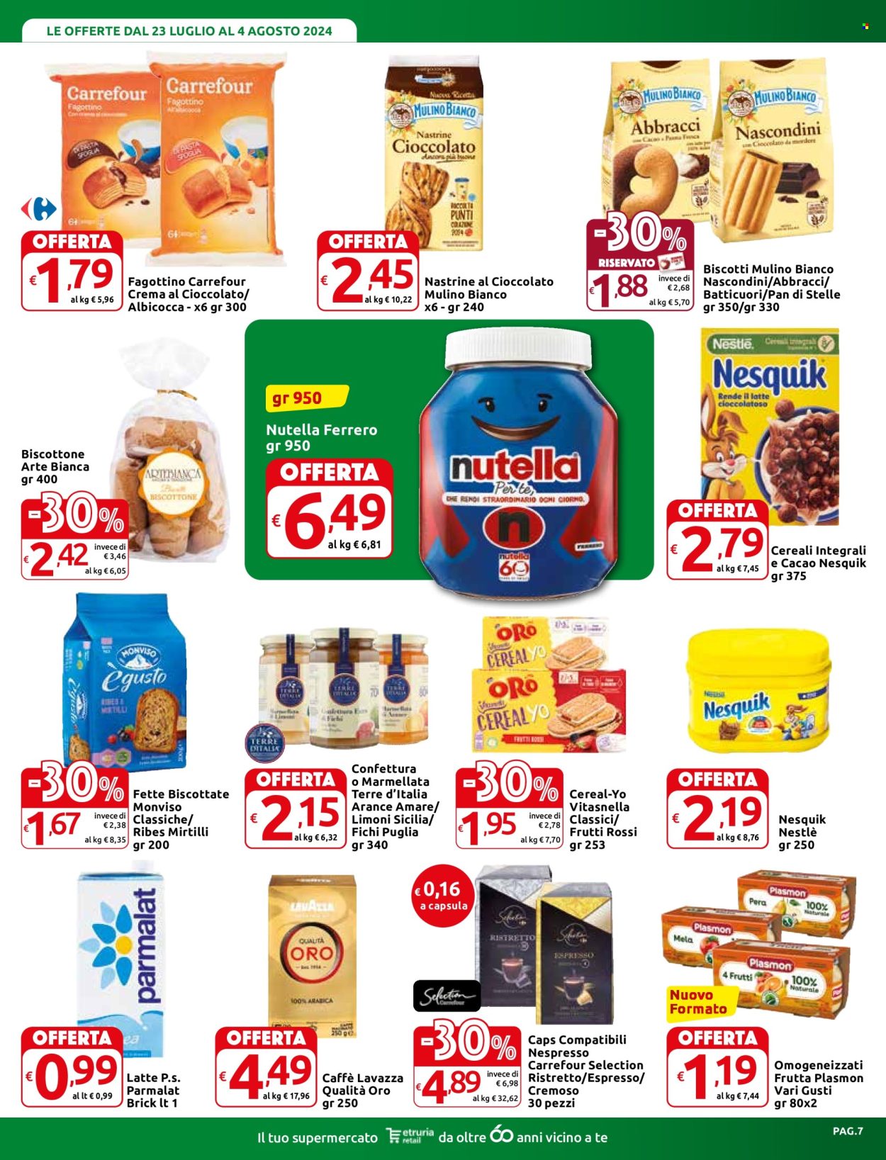 Volantino Carrefour - 23/7/2024 - 4/8/2024. Pagina 7