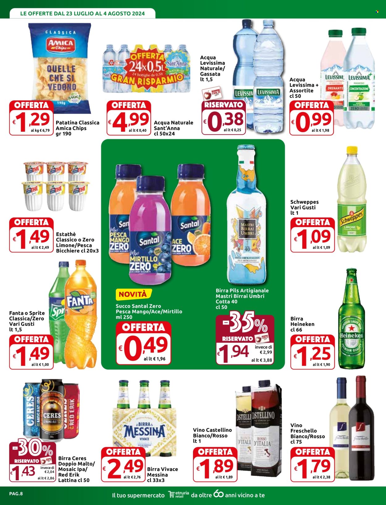Volantino Carrefour - 23/7/2024 - 4/8/2024. Pagina 8