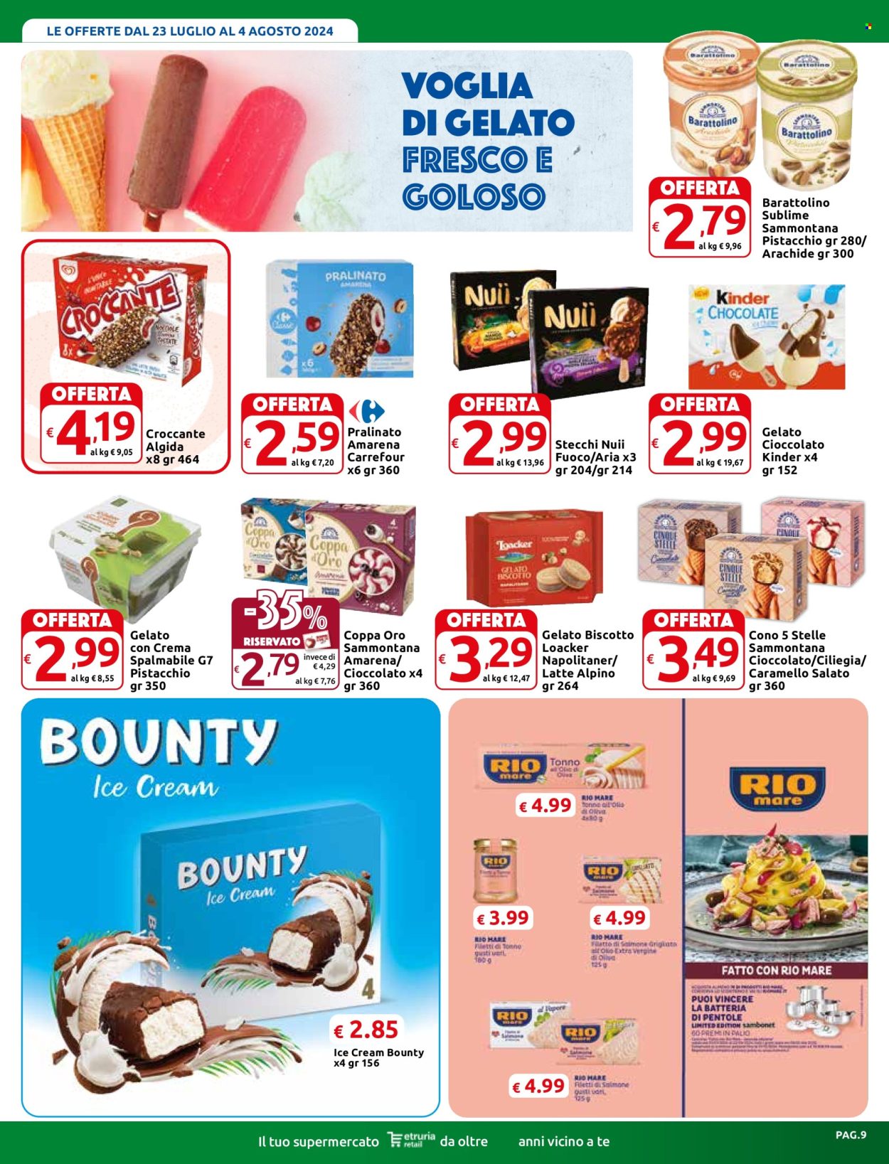 Volantino Carrefour - 23/7/2024 - 4/8/2024. Pagina 9