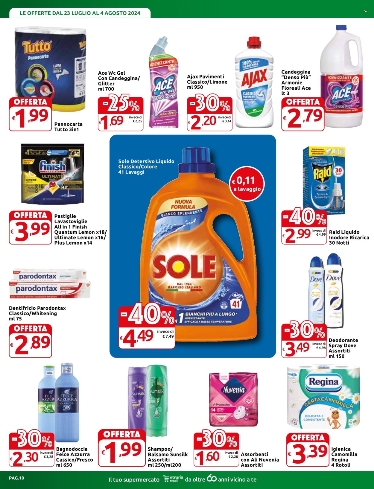 Volantino Carrefour - 23/7/2024 - 4/8/2024. Pagina 10