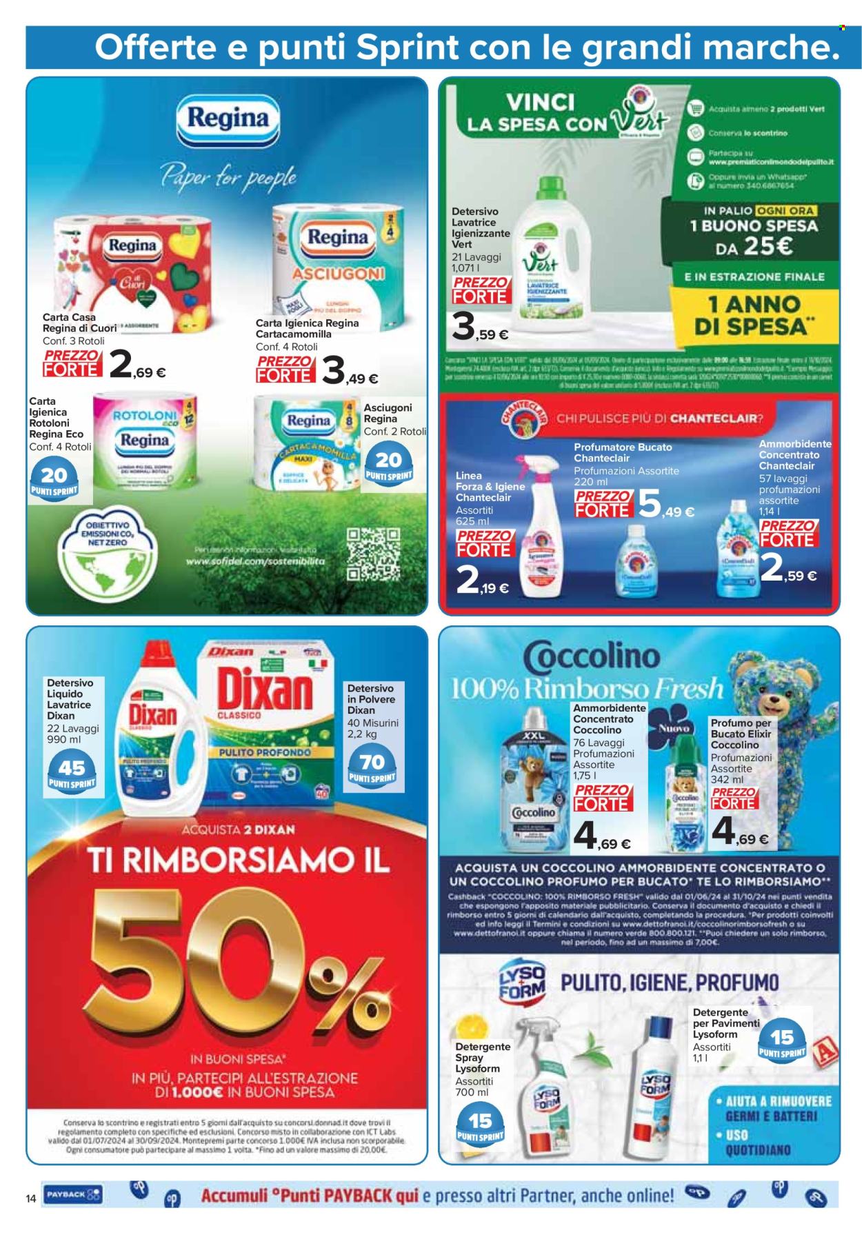 Volantino Carrefour - 25/7/2024 - 7/8/2024. Pagina 14