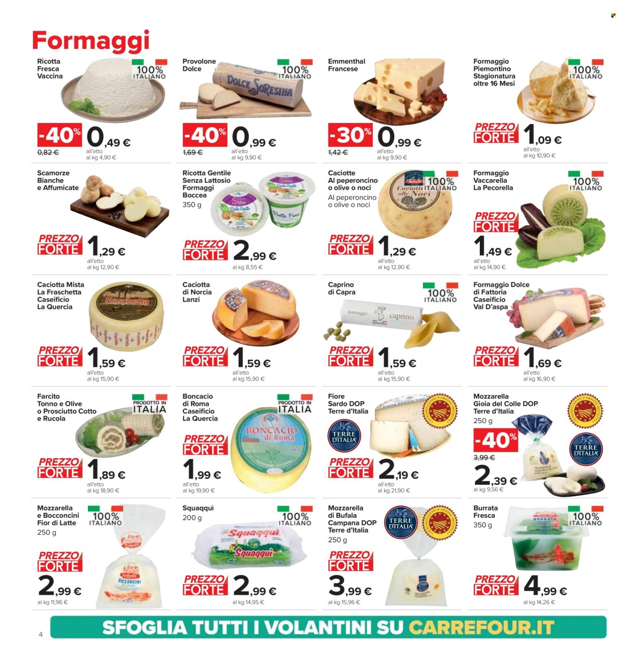 Volantino Carrefour - 25/7/2024 - 7/8/2024. Pagina 4