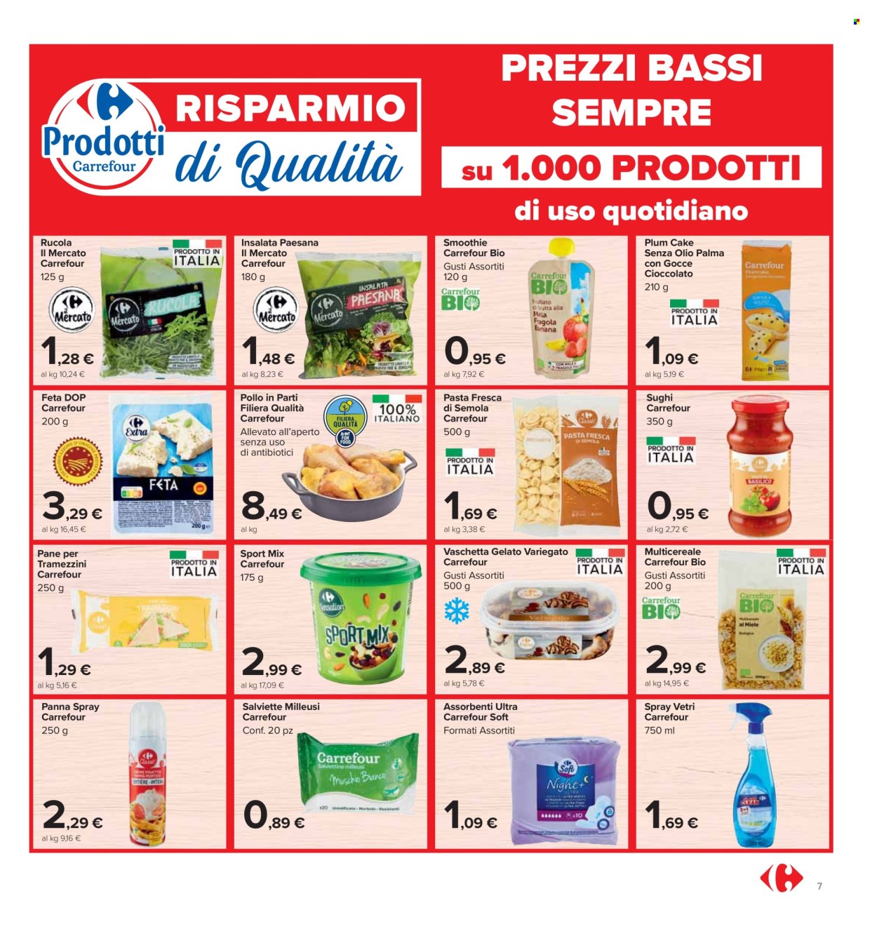 Volantino Carrefour - 25/7/2024 - 7/8/2024. Pagina 7