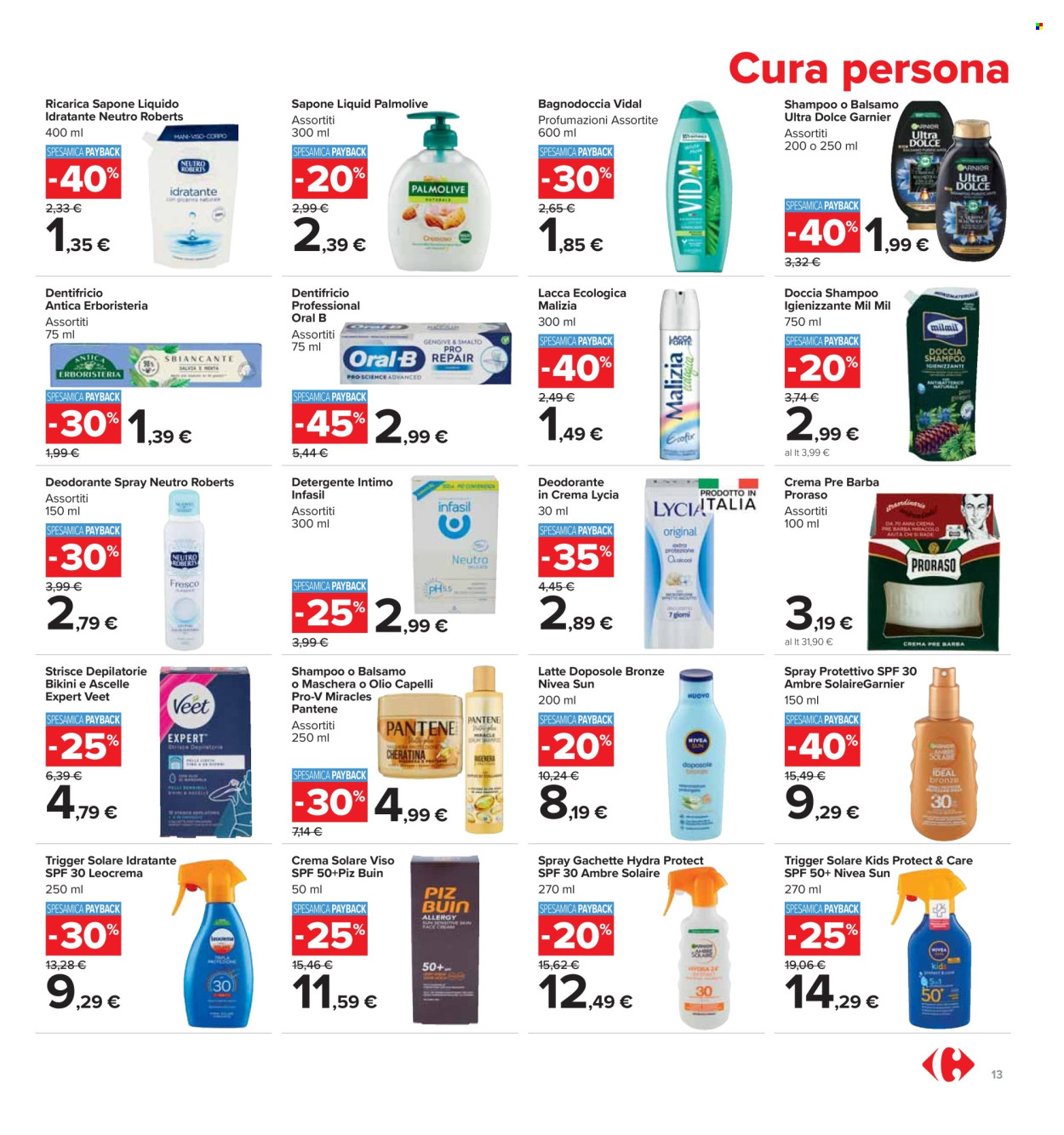 Volantino Carrefour - 25/7/2024 - 7/8/2024. Pagina 13