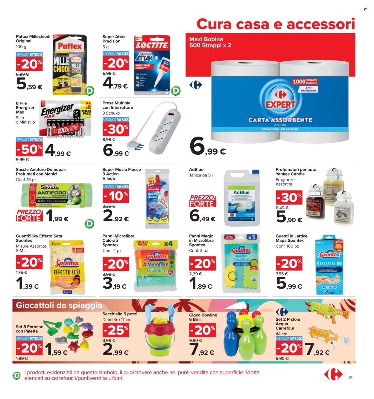 Volantino Carrefour - 25/7/2024 - 7/8/2024. Pagina 15