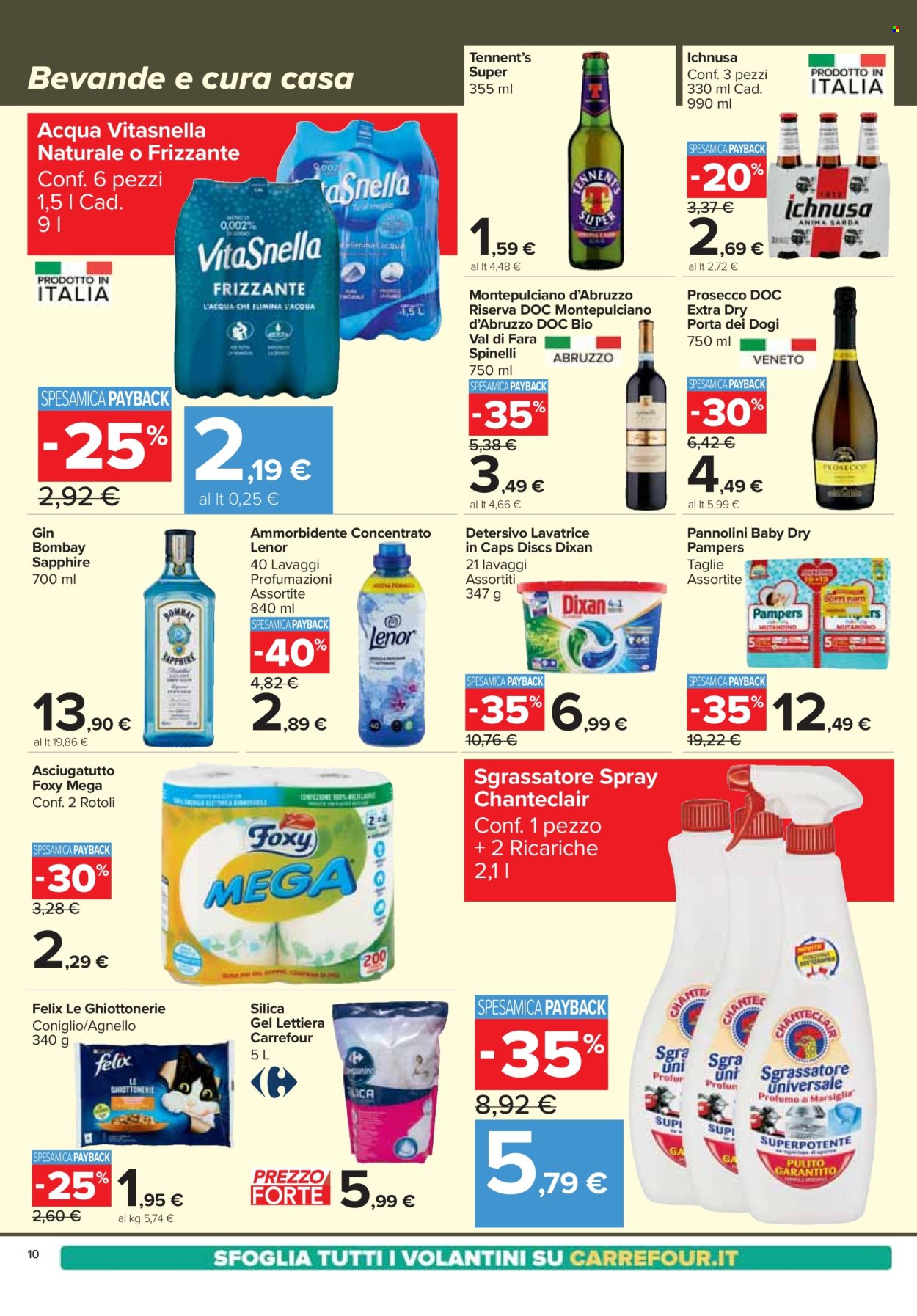 Volantino Carrefour - 25/7/2024 - 7/8/2024. Pagina 10