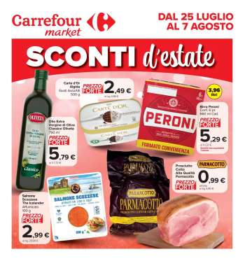 Volantino Carrefour - 25/7/2024 - 7/8/2024.
