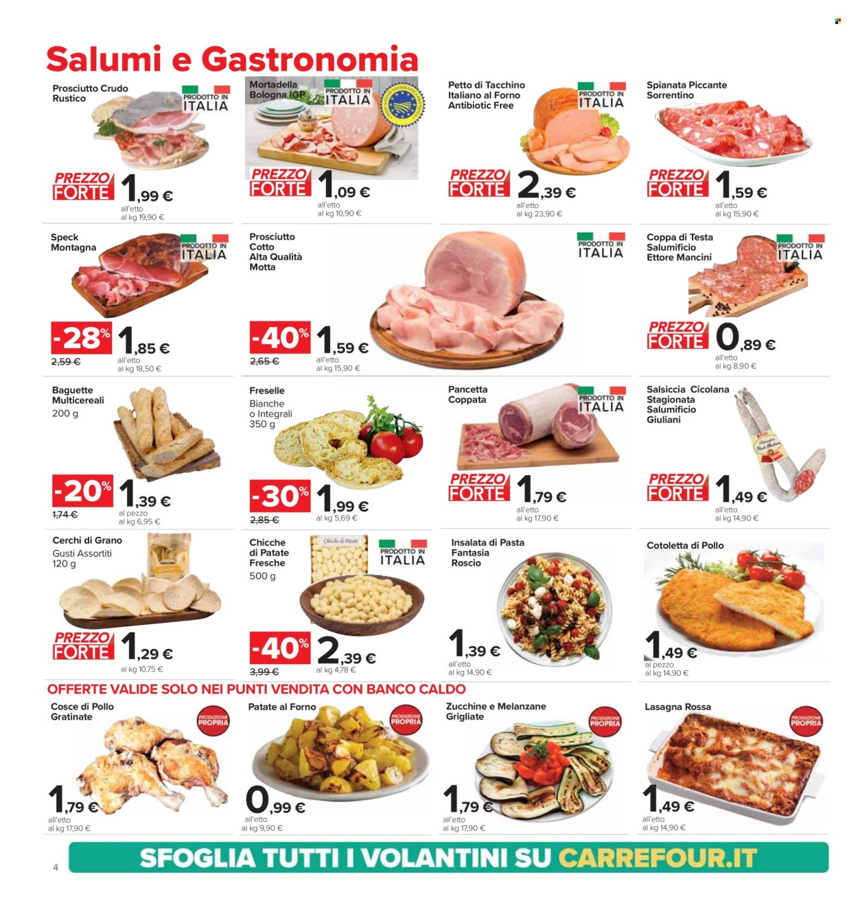 Volantino Carrefour - 25/7/2024 - 7/8/2024. Pagina 4