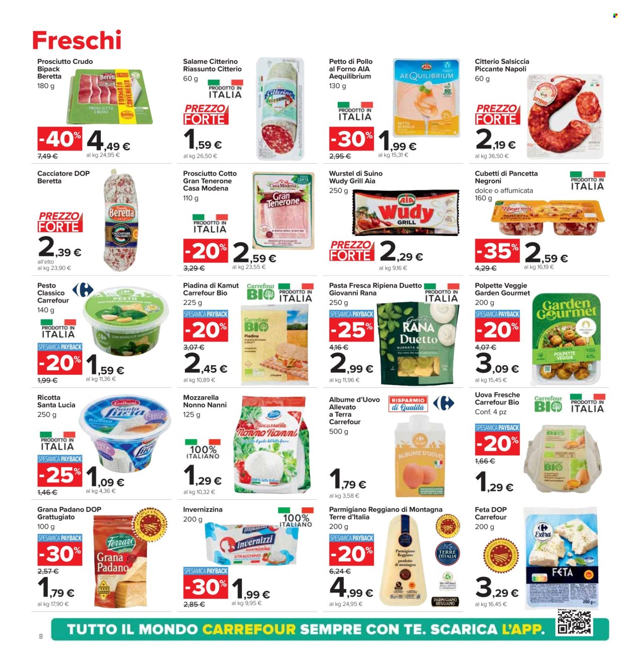 Volantino Carrefour - 25/7/2024 - 7/8/2024. Pagina 8