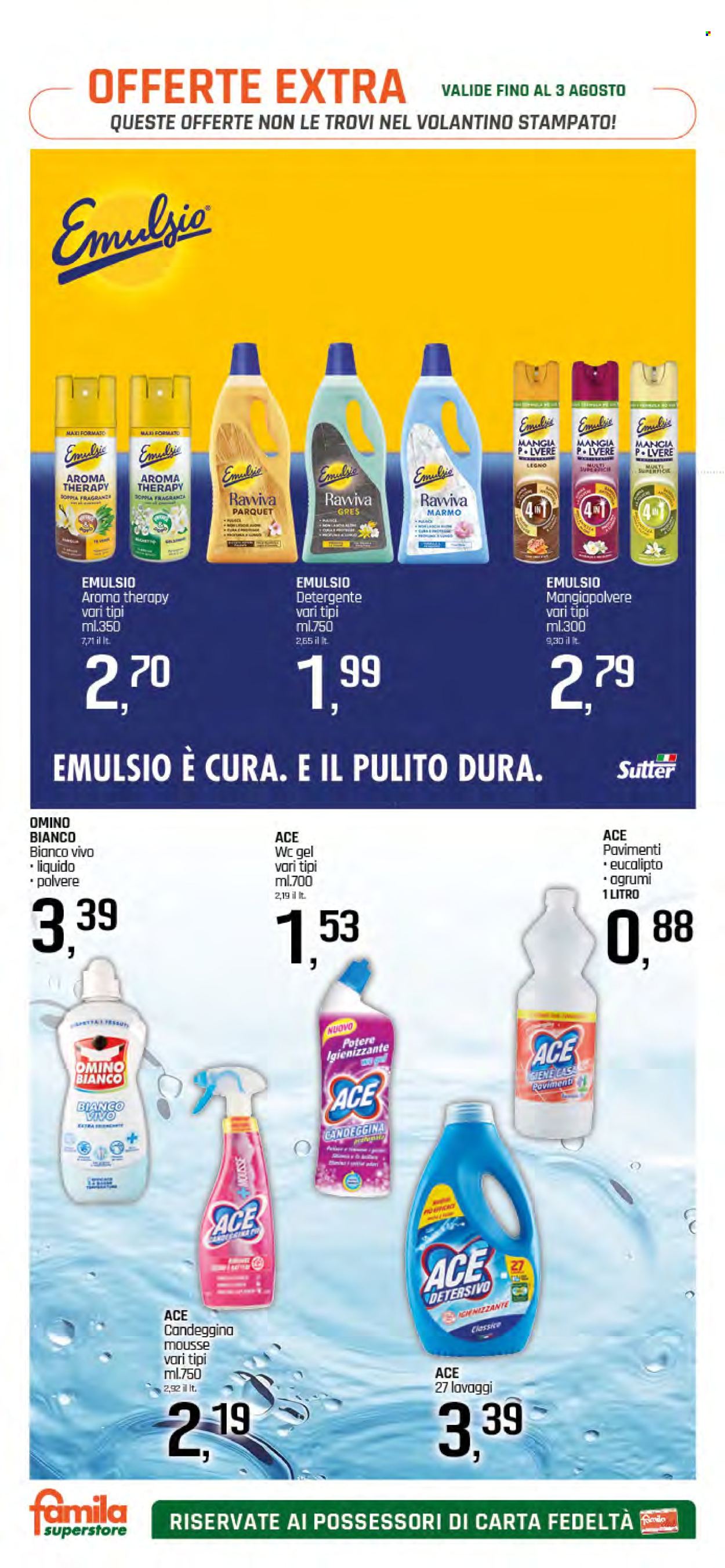 Volantino Famila - 25/7/2024 - 3/8/2024. Pagina 29