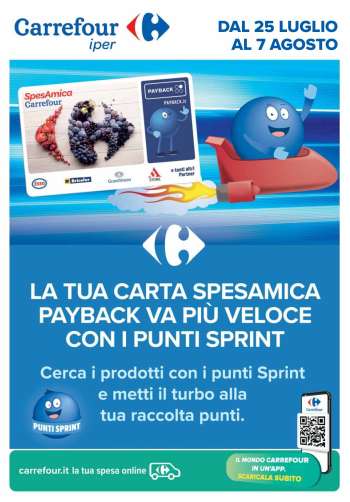 Volantino Carrefour - 25/7/2024 - 7/8/2024.