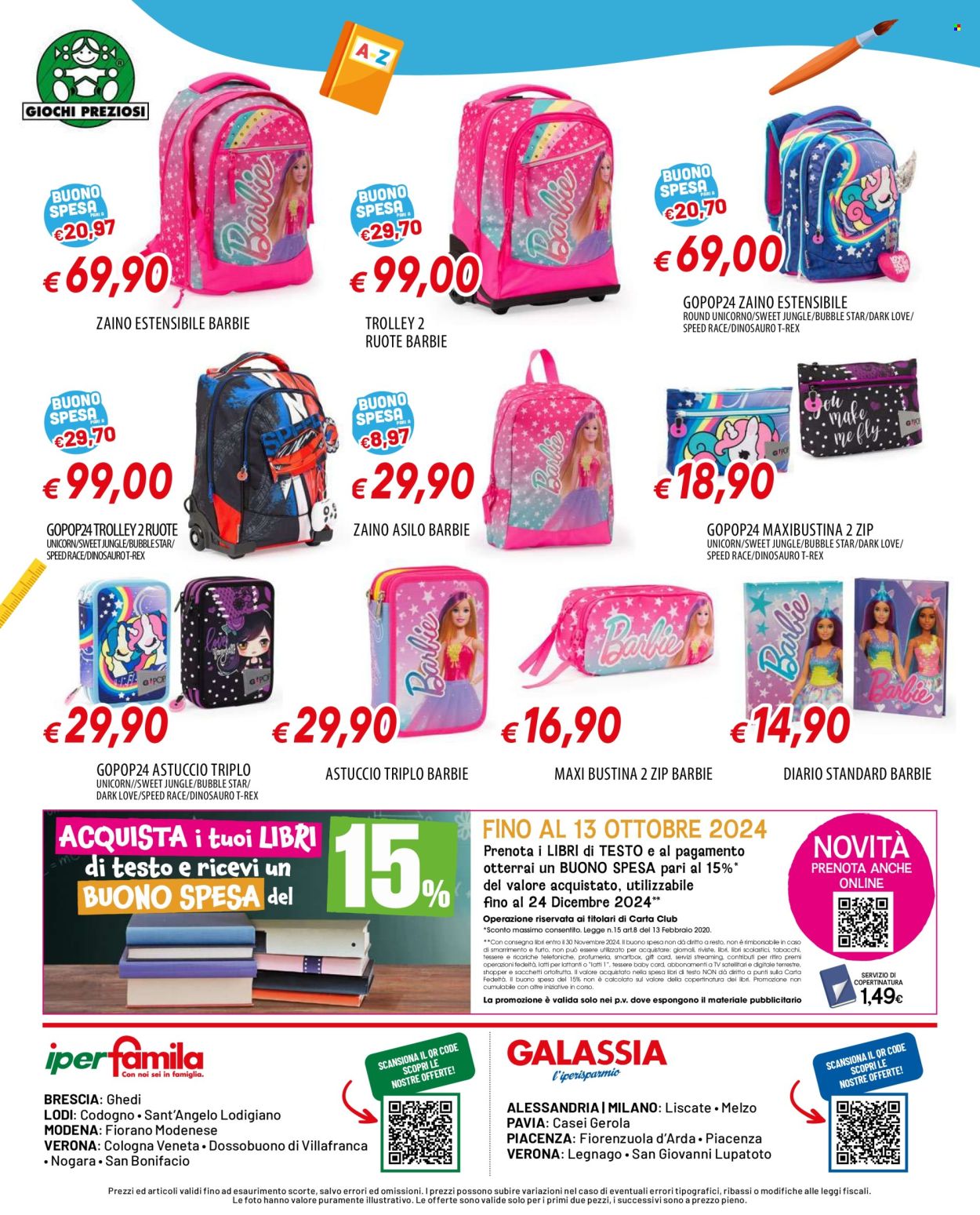Volantino Famila - 25/7/2024 - 29/9/2024. Pagina 8