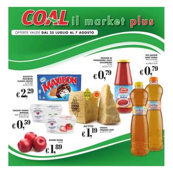 Volantino COAL - 25/7/2024 - 7/8/2024.