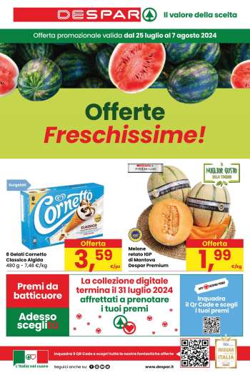 Volantino Despar - 25/7/2024 - 7/8/2024.