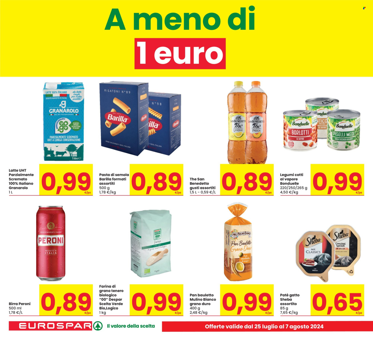Volantino Eurospar - 25/7/2024 - 7/8/2024. Pagina 2